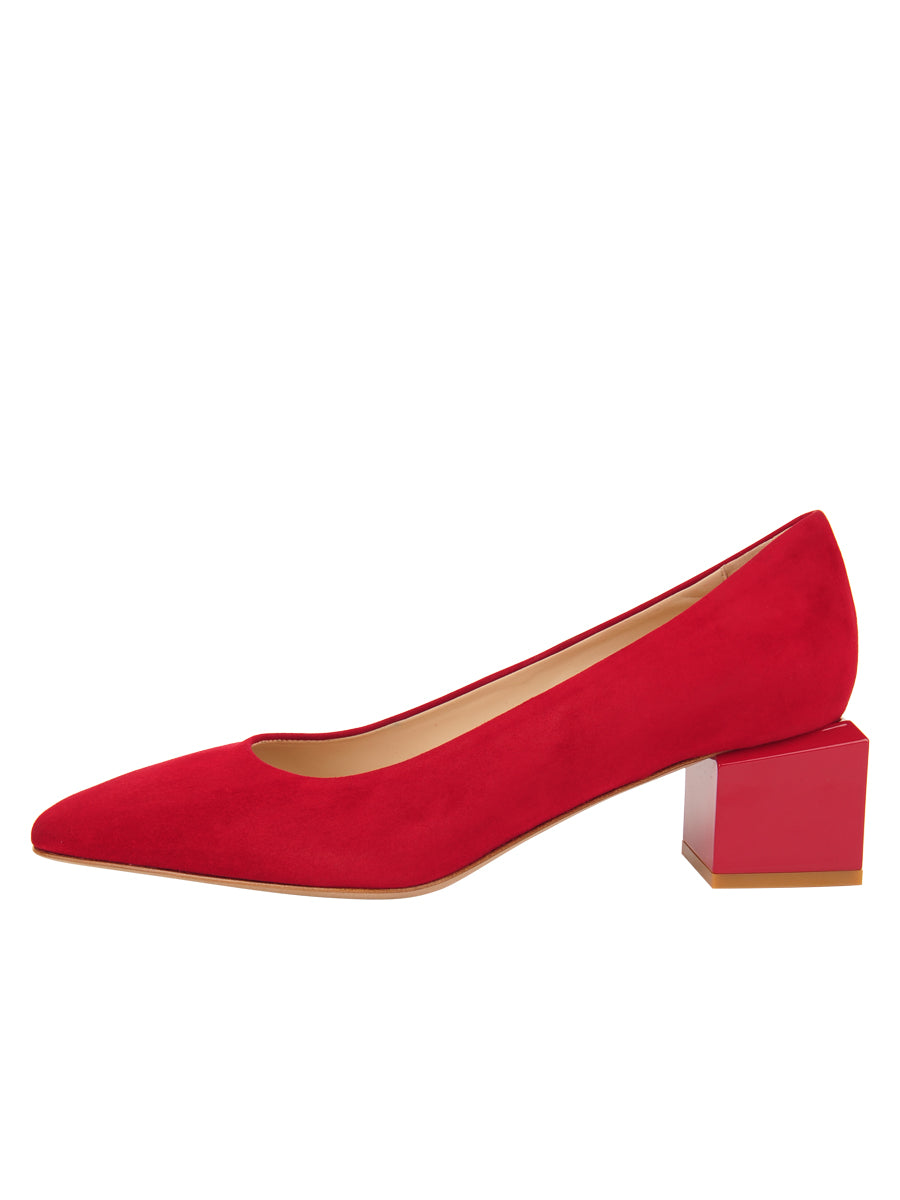 Novella Block Heeled Pump